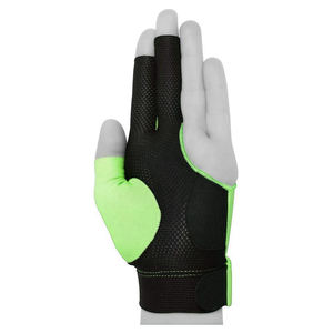 Guantes de Billar Transpirables Antideslizantes, Guantes de Billar Ligeros de Tela Elástica, Correa de Muñeca Ajustable con Cierre de Gancho y Bucle - Product Image 2