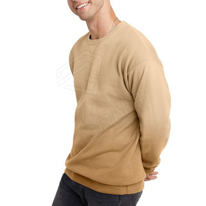 Ropa de hombre sudadera fábrica al por mayor ligero mejor precio patrón sólido temporada de invierno - Product Image 3