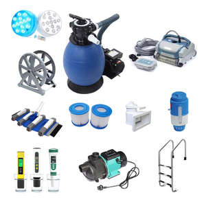 Tête d'aspirateur <span class=keywords><strong>de</strong></span> <span class=keywords><strong>piscine</strong></span>, <span class=keywords><strong>brosse</strong></span> <span class=keywords><strong>de</strong></span> <span class=keywords><strong>fond</strong></span> triangulaire lestée, aspirateur <span class=keywords><strong>de</strong></span> <span class=keywords><strong>piscine</strong></span> avec raccord <span class=keywords><strong>de</strong></span> tuyau pivotant et poignée EZ Clip - Product Image 5