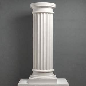 Columnas de Mármol Modernas Personalizadas con Capitel y Base Tallados a Mano para Fachada de Villa y Uso en Exteriores - Product Image 1
