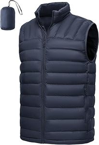 Venta Directa de Fábrica, Chaleco Acolchado con Cierre y Cuello en V, Personalizable, Transpirable, de Alta Calidad, para Hombre, Invierno, Casual - Product Image 5