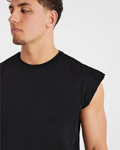 Nueva llegada elegante y de moda de los hombres Tank Top algodón sin mangas precio bajo de alta calidad transpirable tela para los hombres Tank Top - Product Image 6