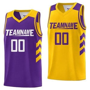 Camiseta de baloncesto de rendimiento atlético personalizada para hombres y jóvenes personalizada con nombre de equipo y número impreso ropa deportiva - Product Image 5