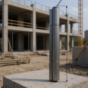 Correa de Construcción GAH de 3 Piezas, 120x15.0x19.5x10.0mm, Acero Crudo, Características Clave para la Construcción - Product Image 3