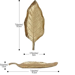 จานโลหะสำหรับใส่สลัดและช็อคโกแลตทำด้วยมือสวยงามสำหรับเสิร์ฟขนมช็อกโกแลตขนมขนมงานแต่งงาน - Product Image 5