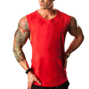 Camiseta sin Mangas de Estilo Urbano para Hombre, Diseño Nuevo 2026, Tejida, Transpirable, 100% Algodón, para Gimnasio, Entrenamiento, Fitness y Culturismo - Product Image 1