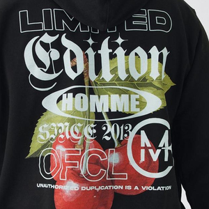 2024 sweat à capuche thermique pour hommes meilleure qualité coton mélangé Logo personnalisable nouveau prix pas cher sweats à capuche imprimés pour l'hiver bas quantité minimale de commande - Product Image 3