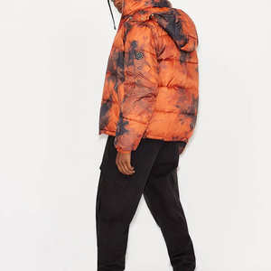 Chaqueta de Invierno Acolchada Transpirable 100% Poliéster con Capucha para Hombre, Hecha en Pakistán, Precio al por Mayor, Nuevo Diseño con Estampado - Product Image 1