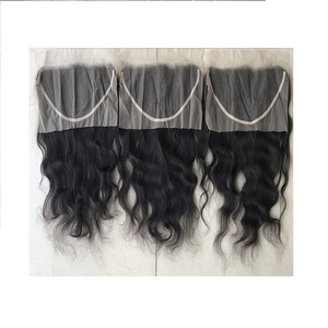 Extensions de cheveux indiens Lace Frontal Hd Transparent 13x6 Hd 13x6 Hd Lace Frontal Closure Free Part Transparent Swiss Lace Frontal - Product Image 1