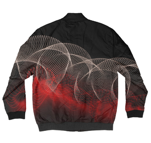 Chaqueta de bombardero de sublimación personalizada de alta calidad, chaqueta universitaria para hombre con estilo informal con estampado de sublimación - Product Image 2