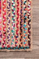 Haute qualité organique Jute tissé à la main grande surface tapis bohème maison tapis décoratifs lavable salon sol tapis ensembles