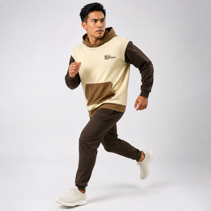 Prix de gros – Sweat-shirts à capuche pour hommes, coupe classique, légers, 100 % coton molletonné, streetwear d'hiver - Product Image 1