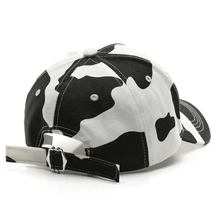 Gorra de béisbol clásica para hombre de varios paneles personalizada 2025, hecha en Pakistán, impermeable, impresa en blanco y negro para deportes al aire libre - Product Image 2