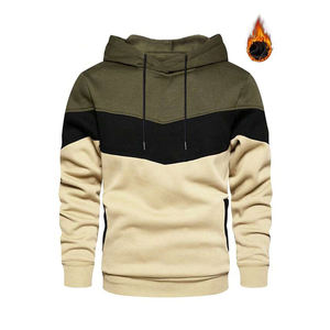 เสื้อฮู้ดและเสื้อสเวตเตอร์ของผู้ชายเสื้อฮู้ดแบบสวมหัวเสื้อมีฮู้ดผ้าฟลีซสำหรับฤดูหนาวดีไซน์ตามสั่ง - Product Image 1