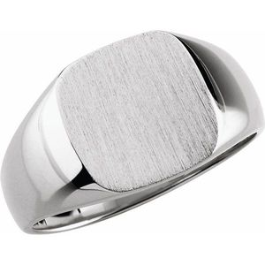Stylish Square Signet <b>Ring</b> 18K Gold Plated Stainless Steel Fashionable Hip-Hop Cluster Inlay Trendy Number Shape Gift - Product Image 1