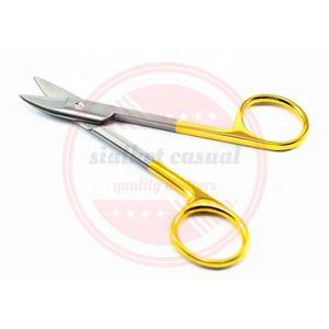 Tijeras Quirúrgicas de Acero Inoxidable Profesionales Reutilizables de Alta Calidad Sature, Tijeras Dentales Rectas para Cirugía - Product Image 3