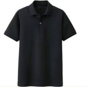 Camiseta 100% de algodón para hombre, estampado personalizado, Media mano amarilla para cuello de Polo, diseño en blanco con colocación de logotipo frontal, venta al por mayor - Product Image 4