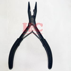 คีมต่อผมไมโครริงแบบพิมพ์โลโก้ที่ยั่งยืนทานได้  ชุดเครื่องมือทำห่วงง่าย สีทองใหม่ ทำจากสแตนเลส HOOPER COMPANY - Product Image 1