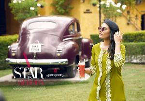 Conjunto de traje Salwar de algodón 100% con fabricante de calidad de exportación indio Dupatta bordado - Product Image 2