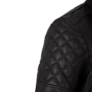 Chaqueta de Cuero Genuino para Hombre, Elegante, de la Mejor Calidad, para Otoño e Invierno, Estilo Urbano, en Oferta, con Cuello Alto - Product Image 6