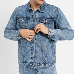 Veste en jean de qualité supérieure pour hommes Vêtements d'extérieur à la mode pour toutes les saisons, conceptions personnalisées en gros - Product Image 5