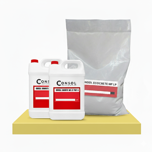 Revêtement liquide en polyuréthane Consol Ecocrete MF 20 kg, trois composants, application au pinceau, revêtement de sol - Product Image 1