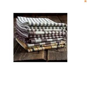Indian Supplier Kitchen Dish Towel 100% Cotton Eco-Friendly Best Quality Kitchen Tea Towel With Custom Logo and Size..
