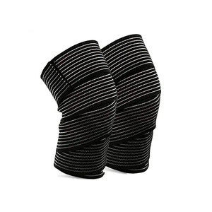 2025 Haltérophilie Élastique Gym Porter Genou Wraps Fitness Compression Powerlifting Bas quantité minimale de commande Genou Wraps - Product Image 1