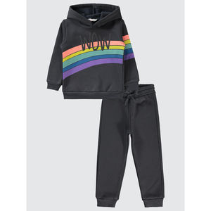 Chándal de tela preescolar para niñas, uniforme escolar cómodo y elegante - Product Image 1