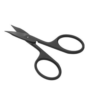Ciseaux à ongles professionnels en acier inoxydable avec lames courbées, coupe précise des cuticules, manche en acier durable, prix compétitif - Product Image 2