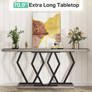 طاولة كونسول خشبية وحديدية فنية من كوسوم لغرف المعيشة والمطاعم وأثاث الفنادق بتصميم مخصص <span class=keywords><strong>2</strong></span> - Product Image 4