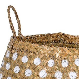 Hot New Design Jute Seagrass Panier De Rangement Panier Tissé Personnaliser Couleur Organisation De Stockage À Domicile - Product Image 2