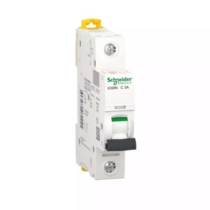 Schneider Acti 9 iC60N-ตัวแบ่งวงจรขนาดเล็ก-1P-63A - C A9F74163โค้ง - Product Image 1