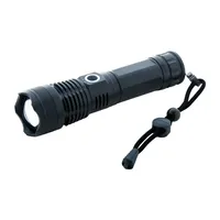 Lampe torche LED rechargeable personnalisée ultra-résistante avec construction en alliage d'aluminium pour usage personnel en extérieur