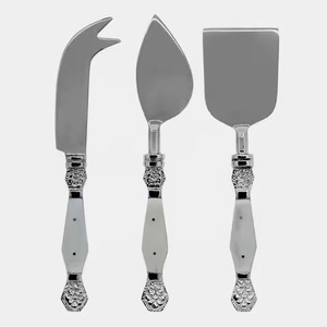 Articles de qualité supérieure manche en bois Mini couteaux à fromage en acier inoxydable/couteau Cutter fourchette pour la maison et le restaurant - Product Image 3