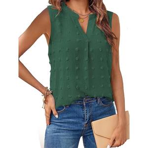 Blusas Holgadas Casuales Sólidas para Mujer, Moda 2024, Blusas y Camisas Extra Grandes Vintage de Verano para Mujer, Tops Elegantes para Mujer Joven - Product Image 6