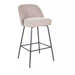 Lunch Lounge Night Club Muebles de Bar de cuero Taburetes altos de altura de mostrador modernos Sillas de BAR con brazos de la India - Product Image 3