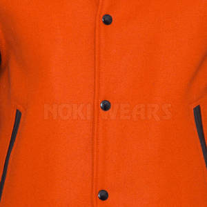 Street Wear Bulk Letterman Jacket Nuevo diseño Letterman Jacket Color sólido Letterman Chaqueta de invierno - Product Image 6