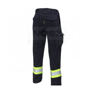 Pantalones de seguridad de algodón 100%, pantalones de seguridad al mejor precio, venta en línea para hombres, chaqueta de alta visibilidad, pantalones reflectantes - Product Image 2