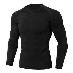 Camisetas Rash Guard Personalizadas para Hombre, Impresión por Sublimación, Venta al por Mayor, Tops Deportivos de Compresión de Alta Calidad - Product Image 1