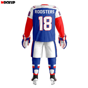 ชุดฮอกกี้น้ำแข็งสั่งทำพิเศษระดับมืออาชีพ เสื้อฮอกกี้แบบซับลิเมชั่นสำหรับทุกเพศ คุณภาพดีที่สุดสำหรับชุดกีฬา - Product Image 5