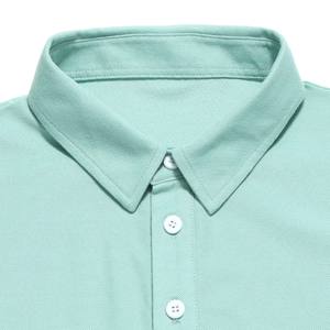 Vente en gros de chemises personnalisées avec logo, 100% coton, respirantes, pour le travail, le bureau, uniformes pour hommes, avec design piqué, pas cher - Product Image 6