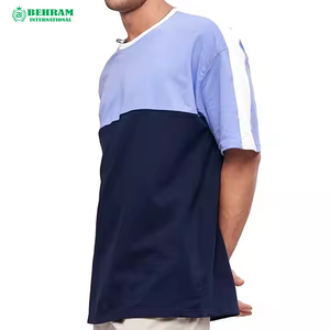 T-shirt pour homme en coton 100% - Grande taille - Coupe ample - Col rond - Écologique - Séchage rapide - Décontracté - 2025 - Product Image 2
