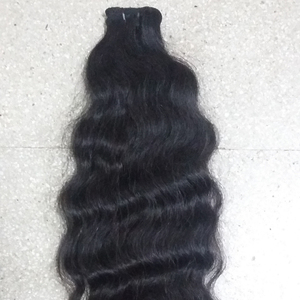 ผมต่อคุณภาพสูงจากวัดอินเดียใต้ แบบ Double Weft Virgin Remy เนื้อนุ่มเป็นธรรมชาติ ไม่ผ่านการแปรรูป ส่งออกโดยตรงเป็นชุด - Product Image 6