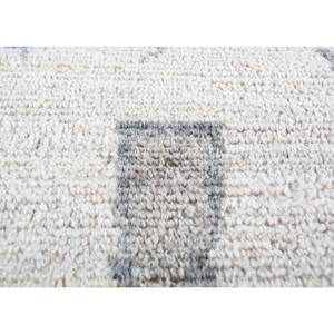 Alfombra Rectangular de Lana Afgana Tejida a Mano, Color Marfil, Modelo Re-1294, Nueva, para Sala de Estar, con Diseño Abstracto de Patchwork para Pasillo - Product Image 3