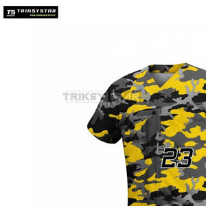 Ropa deportiva para hombres, uniforme de béisbol, uniforme de béisbol transpirable personalizado para entrenamiento de equipos juveniles, duradero - Product Image 4