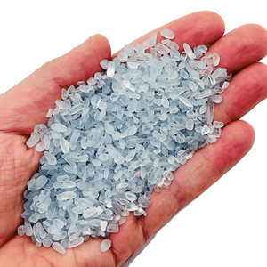 ชิปเซเลสไทต์สีฟ้าสำหรับตกแต่งหินอัญมณีธรรมชาติสำหรับทำเครื่องประดับ - Product Image 3