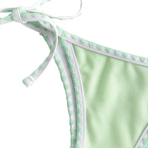 Conjunto de Bikini de 2 Piezas con Estampado Animal Personalizado para Mujer, Ropa de Playa de Secado Rápido para Verano - Product Image 3
