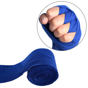 Vendaje de boxeo con Logo personalizado, protección de muñeca, vendajes de gimnasio, envoltura de mano sólida de boxeo, Oem - Product Image 5