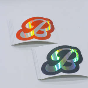 Stylish Holographic Alphabet <b>Window</b> <b>Decals</b> Shiny Rainbow Shiny Vinyl Sticker Customizable Logo Other Stylish Decorative Stickers - Product Image 1